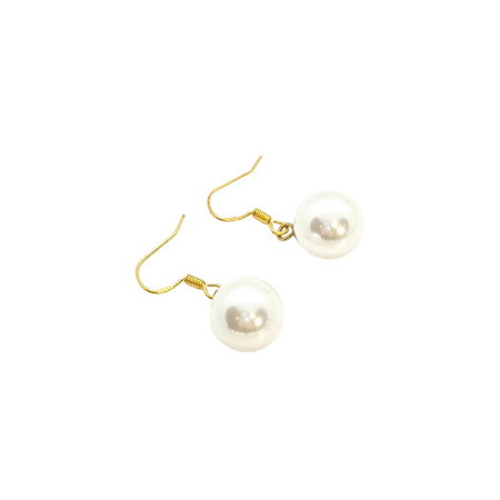 earrings with pearls gold